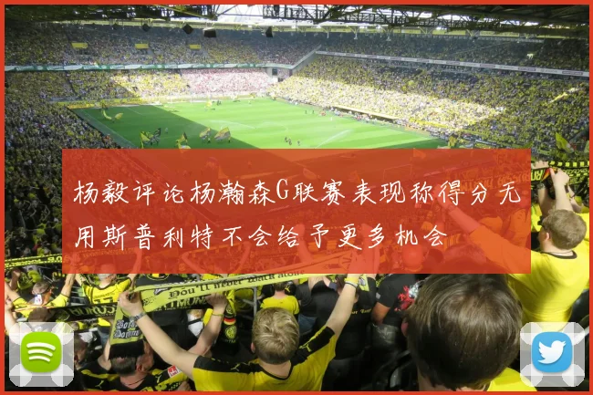 杨毅评论杨瀚森G联赛表现称得分无用斯普利特不会给予更多机会